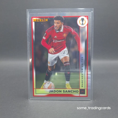 Jadon Sancho 2022 Topps Merlin Chrome