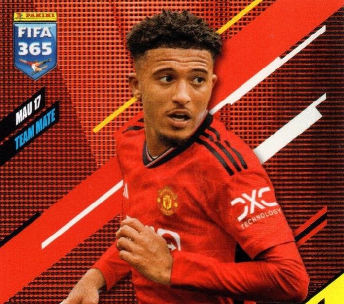 Jadon Sancho 2024 Panini Adrenalyn XL FIFA 365