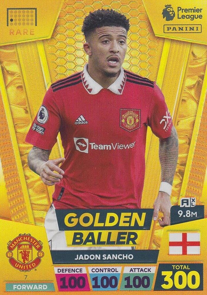 Jadon Sancho 2023 Panini Adrenalyn XL Premier League