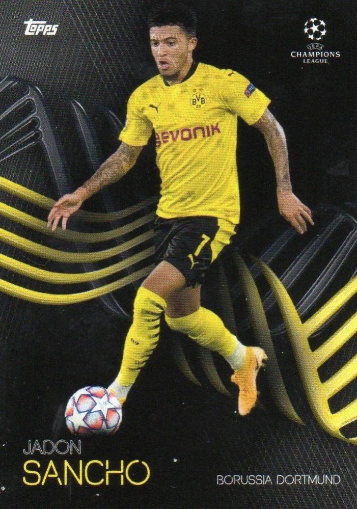 Jadon Sancho 2021 Topps Knockout UEFA Champions League