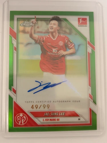 Jae Sung Lee 2025 Topps Chrome 49/99