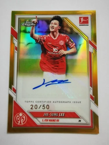 Jae-Sung Lee 2025 Topps Chrome Gold /50