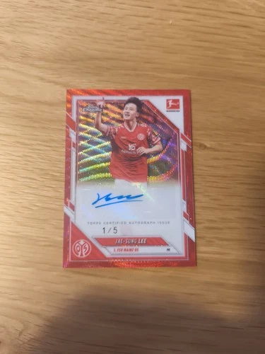 Jae Sung Lee 2025 Topps Chrome Red /5