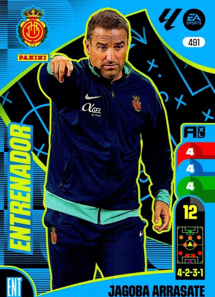 Jagoba Arrasate 2024 Panini Adrenalyn XL La Liga