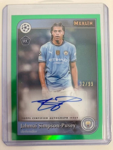 Jahami Simpson-Pusey 2025 Topps Merlin Chrome /99