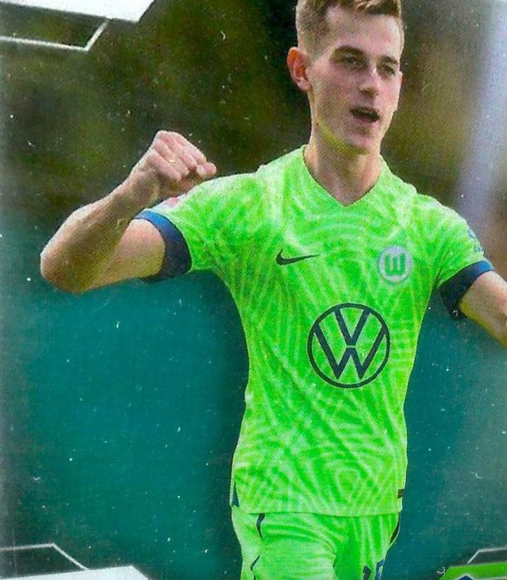 Jakub Kamiński 2022 Topps Chrome Bundesliga 98