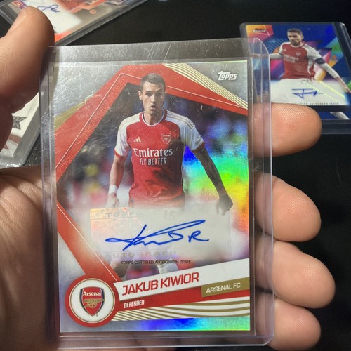 Jakub Kiwior 2025 Topps Arsenal Team Set