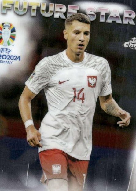 Jakub Kiwior 2024 Topps Chrome UEFA EURO