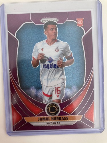 Jamal Harkass 2025 Panini World Cup Prizm Purple Glitter Prizm /25