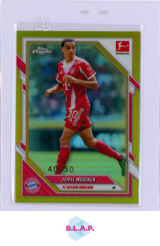 Jamal Musiala 2026 Topps 81 Gold /50