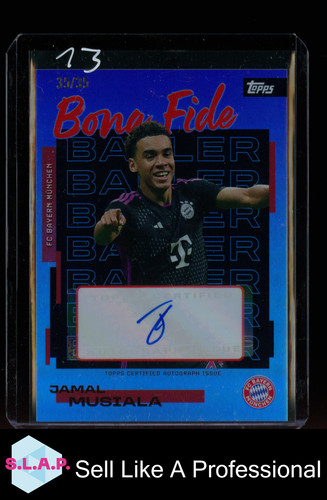 Jamal Musiala 2025 Topps Bayern Team Set /35