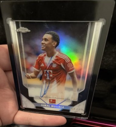 Jamal Musiala 2025 Topps Bundesliga Chrome /25
