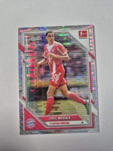 Jamal Musiala 2025 Topps Bundesliga Chrome Pulsar