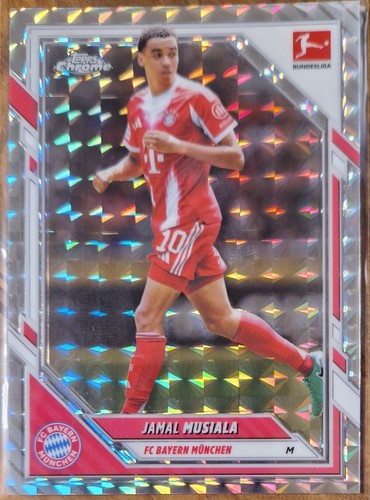 Jamal Musiala 2025 Topps Bundesliga Chrome Sparkle Refractor