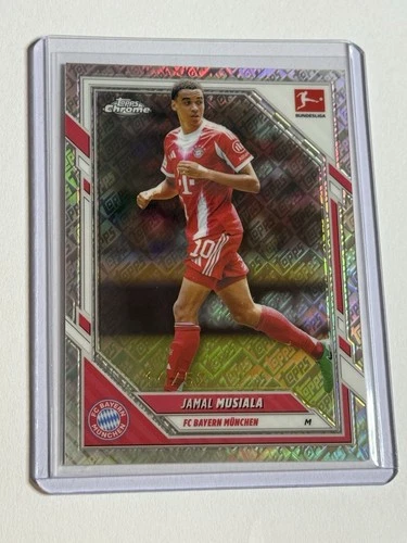 Jamal Musiala 2025 Topps Bundesliga Chrome Top Refractor /52