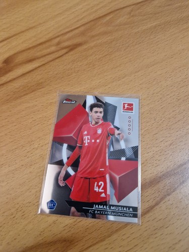 Jamal Musiala 2021 Topps Bundesliga Finest Chrome