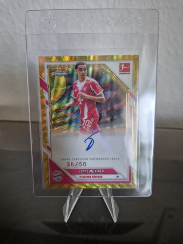 Jamal Musiala 2025 Topps Bundesliga Gold /50