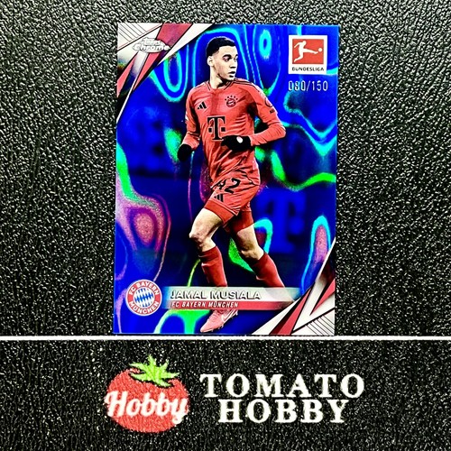 Jamal Musiala 2024 Topps Bundesliga Lava Blue Refractor /150
