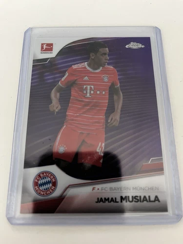 Jamal Musiala 2022 Panini Bundesliga Purple /299