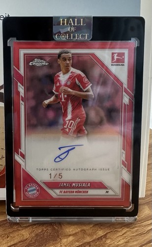 Jamal Musiala 2025 Topps Chrome 1/5
