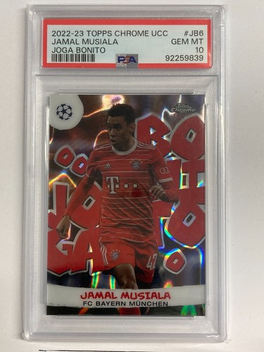 Jamal Musiala 2022 Topps Chrome 22/23