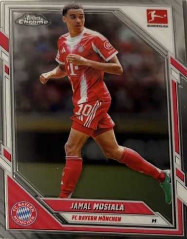 Jamal Musiala 2025 Topps Chrome /25