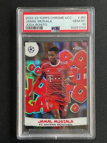 Jamal Musiala 2022 Topps Chrome