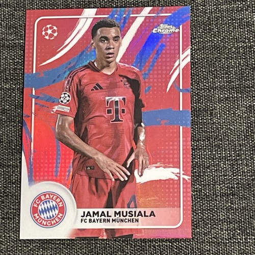 Jamal Musiala 2025 Topps Chrome
