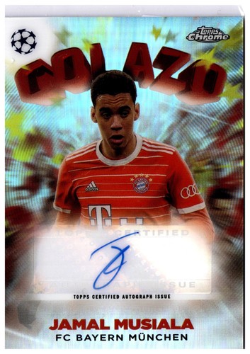 Jamal Musiala 2022 Topps Chrome /99