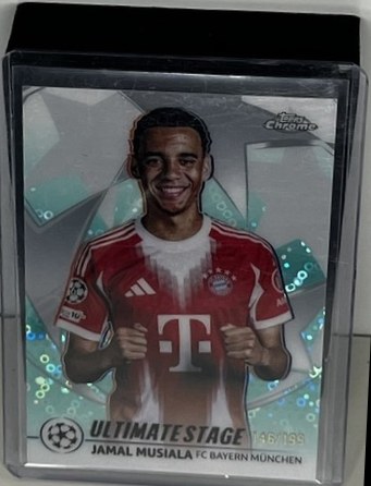 Jamal Musiala 2025 Topps Chrome Aqua /199
