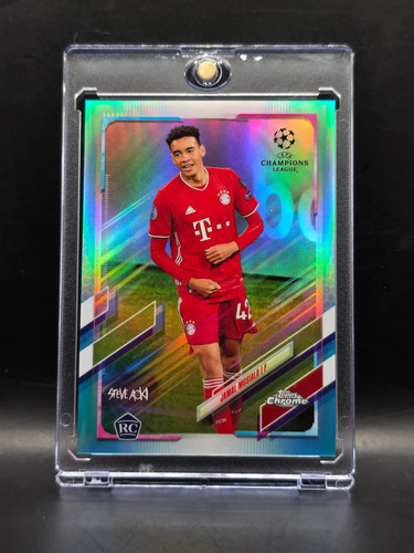 Jamal Musiala 2021 Topps Chrome Aqua Refractor /150
