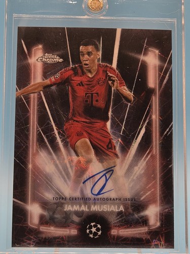 Jamal Musiala 2024 Topps Chrome Black Lazer