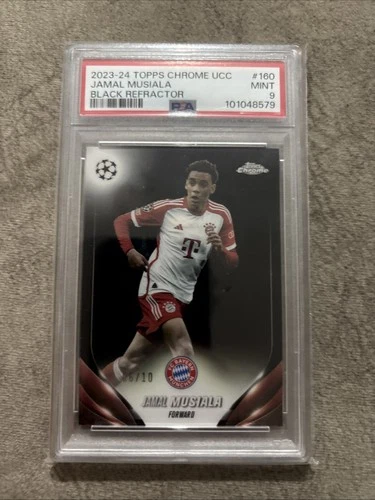Jamal Musiala 2023 Topps Chrome Black Refractor /10