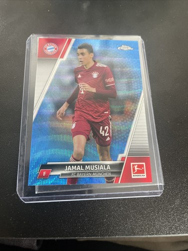 Jamal Musiala 2021 Topps Chrome Blue /150