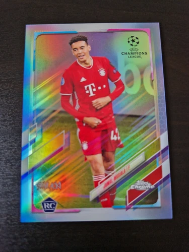 Jamal Musiala 2021 Topps Chrome Blue /75