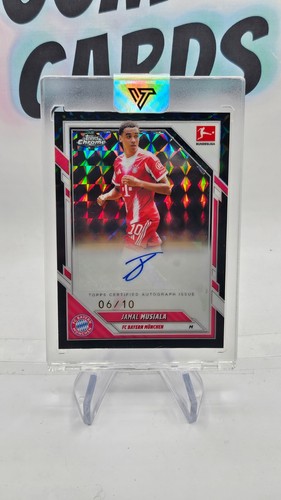Jamal Musiala 2025 Topps Chrome Bundesliga /10