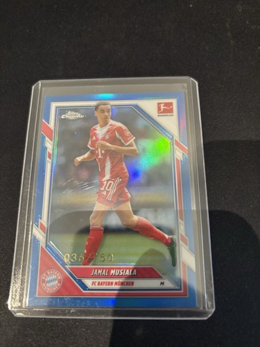 Jamal Musiala 2025 Topps Chrome Bundesliga /150