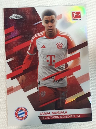 Jamal Musiala 2024 Topps Chrome Bundesliga