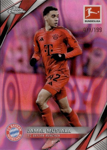 Jamal Musiala 2024 Topps Chrome Bundesliga /199