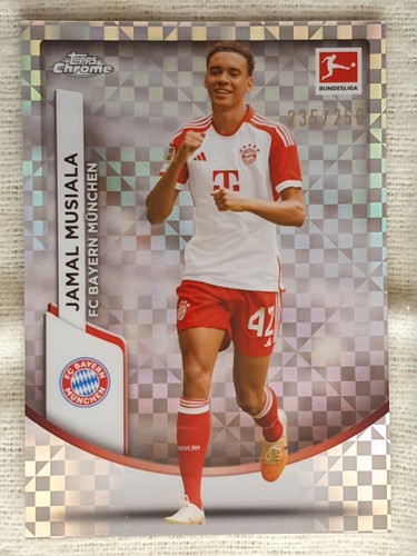 Jamal Musiala 2023 Topps Chrome Bundesliga /250
