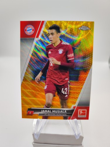 Jamal Musiala 2021 Topps Chrome Bundesliga /50