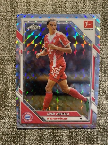 Jamal Musiala 2025 Topps Chrome Bundesliga