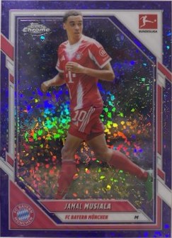 Jamal Musiala Topps Chrome Bundesliga /75