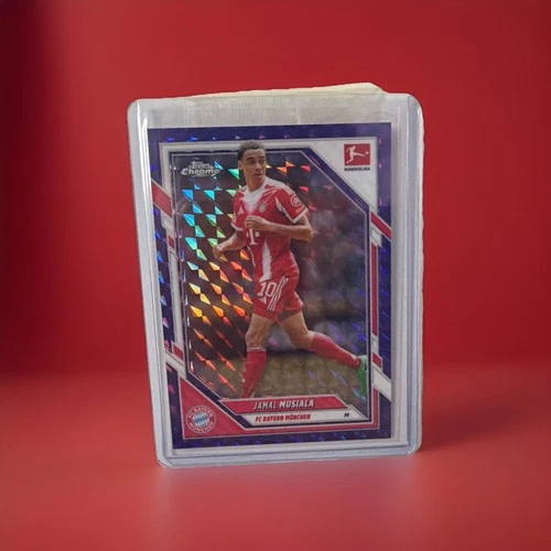 Jamal Musiala 2025 Topps Chrome Bundesliga /75