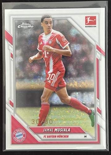 Jamal Musiala 2025 Topps Chrome Bundesliga Refractor /30