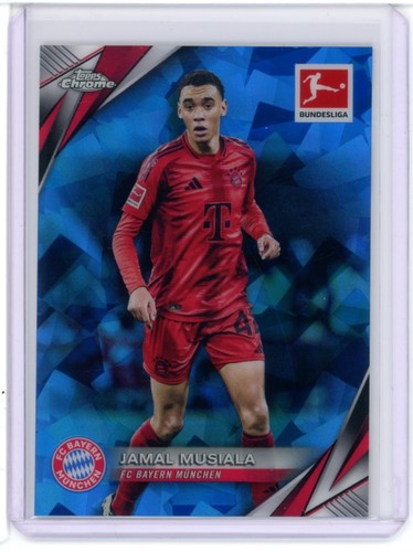 Jamal Musiala 2024 Topps Chrome Bundesliga Sapphire