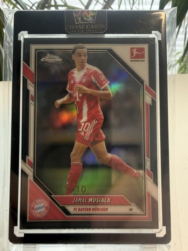 Jamal Musiala 2026 Topps Chrome Bundesliga True Black /10