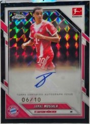 Jamal Musiala 2025 Topps Chrome Geometric /10