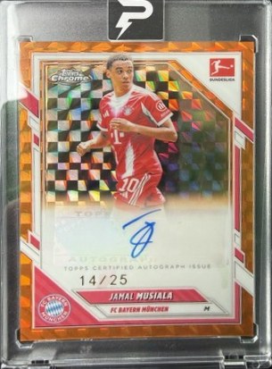 Jamal Musiala 2025 Topps Chrome Geometric /25