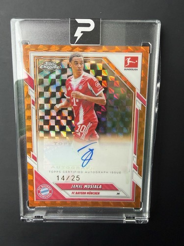 Jamal Musiala 2025 Topps Chrome Geométrico /25